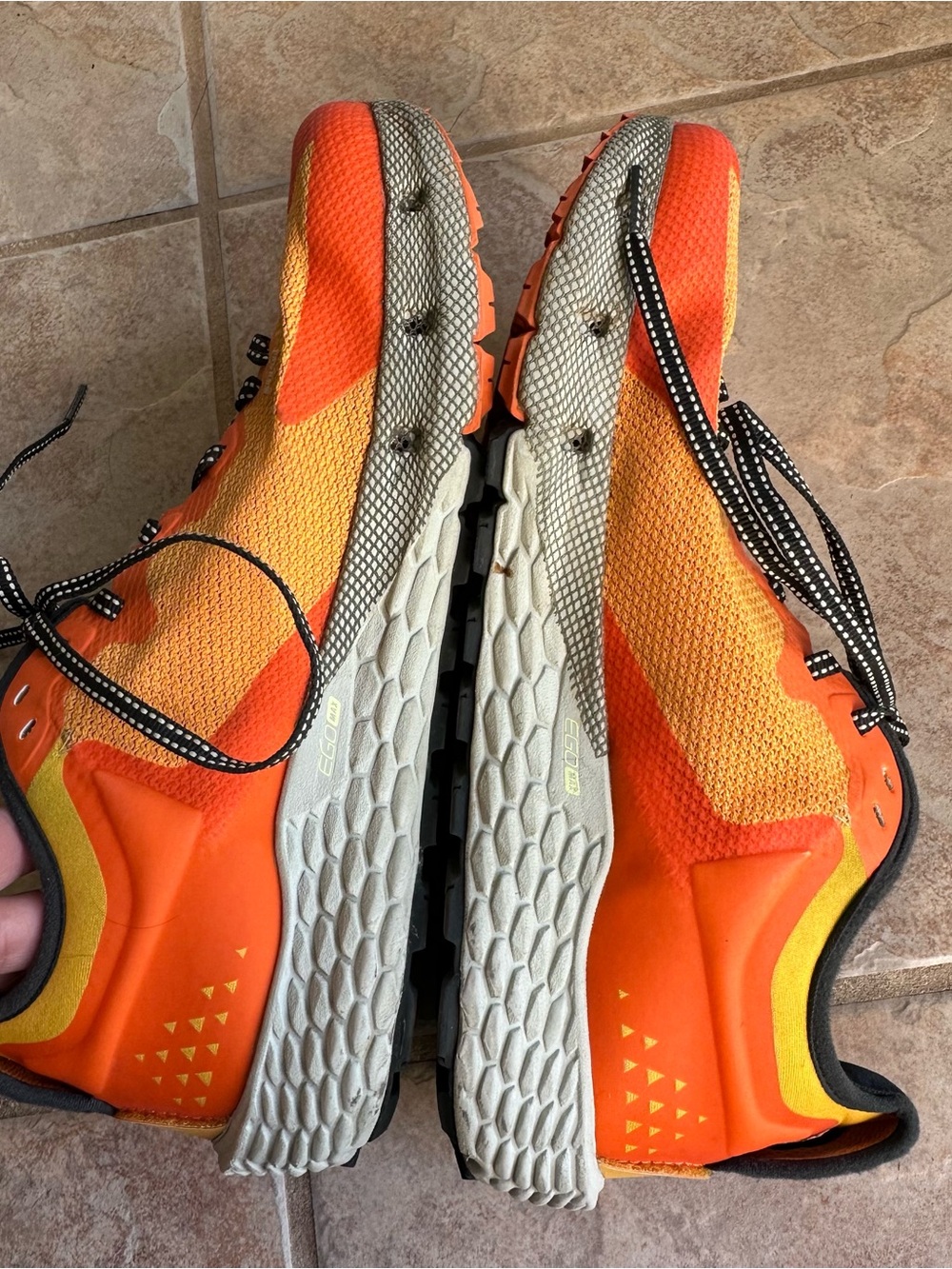 Altra Timp 4 Orange Trail Running Hiking sneaker shoes - Picture 8 of 11